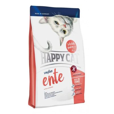 Лот: 13981214. Фото: 1. Happy Cat (Хэппи Кэт) Утка 300г... Корма
