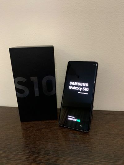 Лот: 19081239. Фото: 1. Samsung Galaxy S10, Black, 8/128GB. Смартфоны