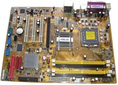 Лот: 9355019. Фото: 1. Asus P5B, поддерживает все процессоры... Материнские платы