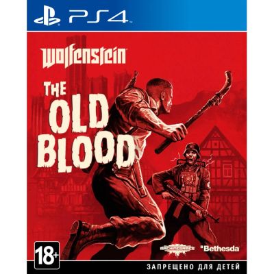Лот: 10676737. Фото: 1. Wolfenstein: The Old Blood [PS4... Игры для консолей