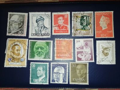 Лот: 25064814. Фото: 1. Набор марок Личности 2. Марки