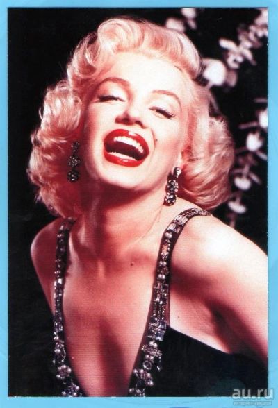 Лот: 17947024. Фото: 1. Marilyn Monroe/Мэрилин Монро-глянцевая... Открытки, конверты