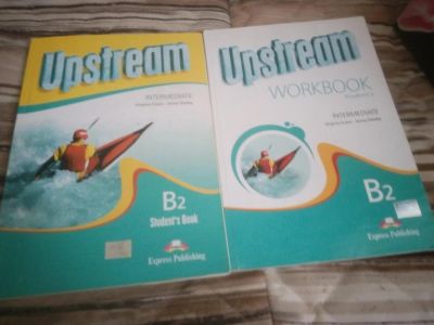 Лот: 6841294. Фото: 1. Учебник + рабочая тетрадь Upstream... Для школы