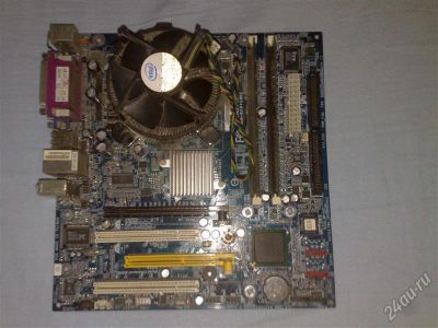 Лот: 1692092. Фото: 1. Материнская плата Gigabyte GA-8I915ME... Материнские платы
