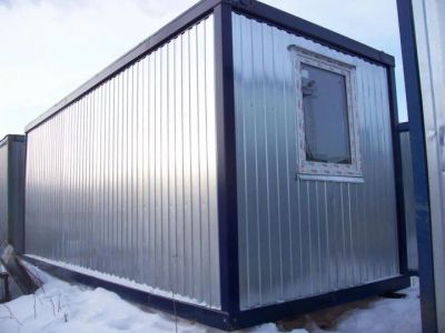 Лот: 17337913. Фото: 1. Бытовка,вагончик цинк. Бытовки, вагончики строительные