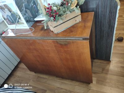 Лот: 21785849. Фото: 1. Стол ссср. Раскладывается. Переживет... Столы, стулья, обеденные группы