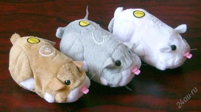 Лот: 946935. Фото: 1. Игрушка Хомячок Жу Жу (Zhu Zhu... Электронные