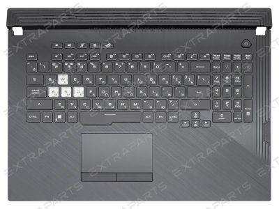 Лот: 24843018. Фото: 1. Топ-панель Asus ROG Strix G G731GU... Клавиатуры для ноутбуков