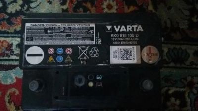 Лот: 4809527. Фото: 1. Оригинальный аккумулятор volkswagen... Аккумуляторы