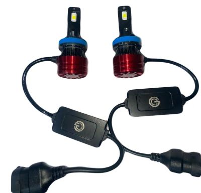Лот: 25354855. Фото: 1. Лампа H11 12В LED V13 охлаждение... Оптика и освещение