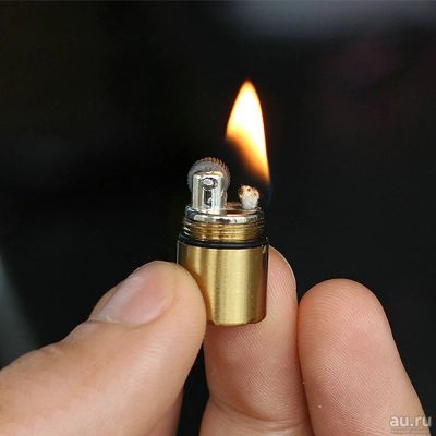 Лот: 12976437. Фото: 1. Super миниатюрная бензиновая зажигалка. Зажигалки, спички, пепельницы