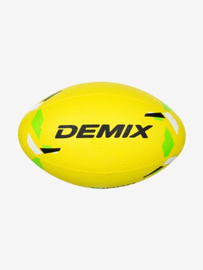 Лот: 25700502. Фото: 1. Мяч для регби Demix, Желтый. Другое (спортивная одежда)