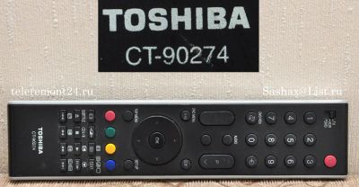 Лот: 5062820. Фото: 1. Пульт ДУ CT-90274 тв.Тошиба СТ-90274. Пульты ДУ