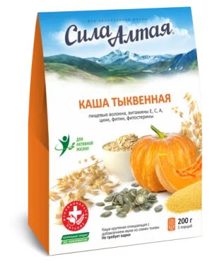 Лот: 12963418. Фото: 1. Каша Тыквенная, 200 г. Диетическое питание