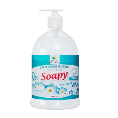 Лот: 20583404. Фото: 1. Крем-мыло жидкое "Soapy" альпийский... Бытовая химия