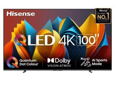 Лот: 25334056. Фото: 1. QLED телевизор Hisense 100E7NQ... Телевизоры