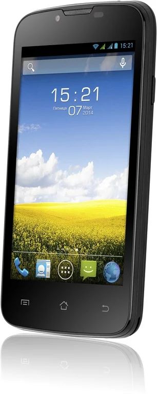 Лот: 4658508. Фото: 1. Смартфон Fly IQ4407 (новый, в... Смартфоны