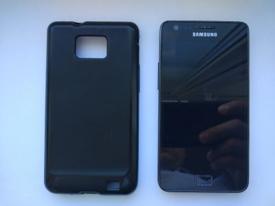 Лот: 14545757. Фото: 1. Samsung galaxy s2 i9100 black. Смартфоны