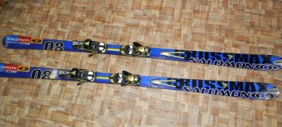 Лот: 3894018. Фото: 1. Горнолыжный комплект Salomon Crossmax... Комплект в сборе