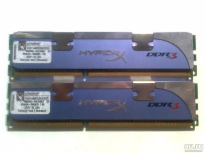 Лот: 14062036. Фото: 1. DDR-3 Kingston 2X1GB. Оперативная память