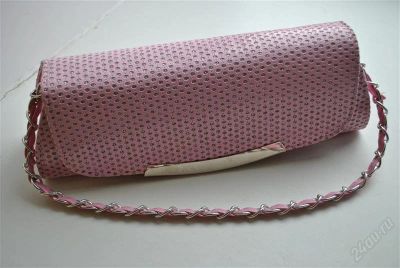 Лот: 2685916. Фото: 1. Новая сумка розовоя лак+блестки... Сумки