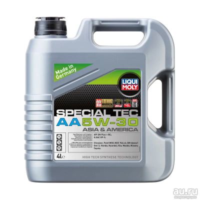 Лот: 12496212. Фото: 1. LIQUI MOLY Special Tec AA 5W-30... Масла, жидкости