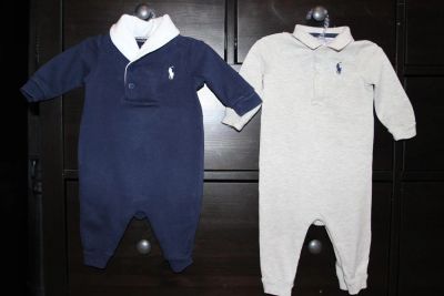 Лот: 3584196. Фото: 1. Ralph Lauren слипы р. 3мес., р... Костюмы, пиджаки, комбинезоны