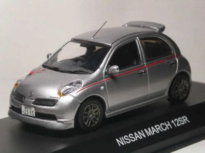 Лот: 5847193. Фото: 1. Nissan March 12SR-A J-collection-Kyosho. Автомоделизм