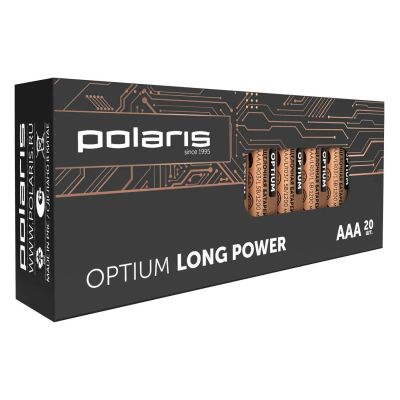 Лот: 25705019. Фото: 1. Батарейки Polaris Optium PB LR03... Батарейки, аккумуляторы, элементы питания