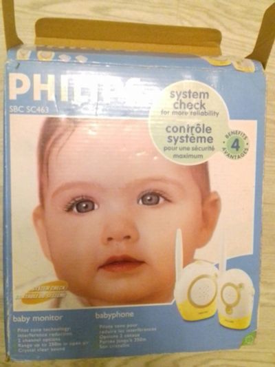 Лот: 16709196. Фото: 1. Радионяня Philips SBC SC463. Другое (дети растут)