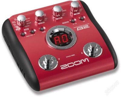 Лот: 942845. Фото: 1. Педаль ZOOM B2. Гитарные эффекты и комбоусилители