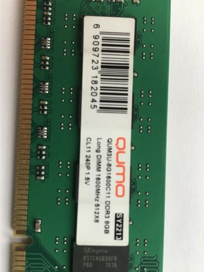 Лот: 25806036. Фото: 1. Оперативная память 8Gb,DDR3,1600... Оперативная память