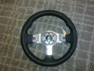 Лот: 6134632. Фото: 1. Запчасти Logitech G25 - руль. Рули, джойстики