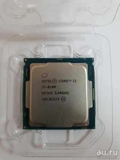 Лот: 12715257. Фото: 1. Intel Core i3-8100 3.6GHz OEM. Процессоры