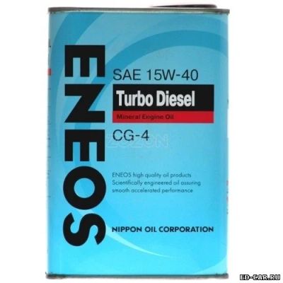 Лот: 3262220. Фото: 1. Масло Eneos Turbo Diesel SAE15w40... Масла, жидкости