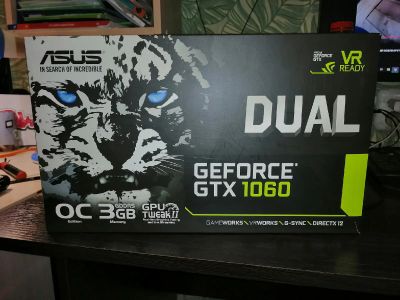 Лот: 18351220. Фото: 1. Видеокарта ASUS DUAL GTX 1060... Видеокарты