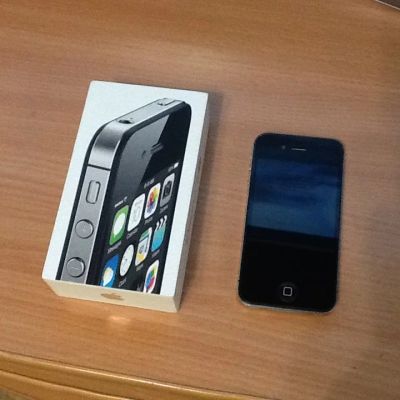 Лот: 8363666. Фото: 1. Iphone 4s 8gb +(bonus) !(Обмен... Смартфоны