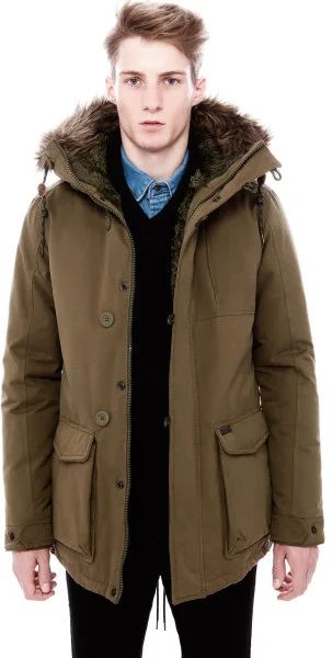 Лот: 4641322. Фото: 1. Pull and Bear(#Парка#Пуховик). Верхняя одежда
