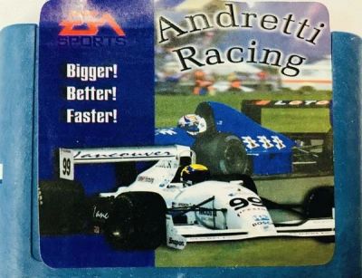 Лот: 13344599. Фото: 1. ANDRETI RACING Картридж Sega... Игры для консолей