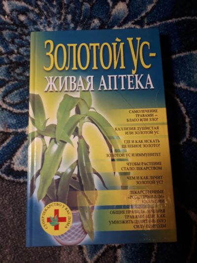 Лот: 21542145. Фото: 1. Золотой ус - живая аптека. Популярная и народная медицина