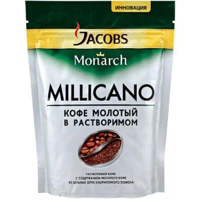 Лот: 9085550. Фото: 1. Кофе растворимый Jacobs Monarch... Чай, кофе, какао