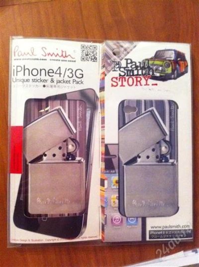 Лот: 1431728. Фото: 1. iphone 4 case paul smith. Чехлы, бамперы