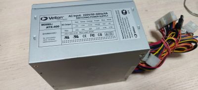 Лот: 20501415. Фото: 1. Блок питания 400 Вт Velton/molex... Корпуса, блоки питания