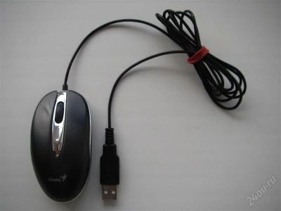 Лот: 1134081. Фото: 1. Мышь Genius Mini Traveler Laser. Клавиатуры и мыши