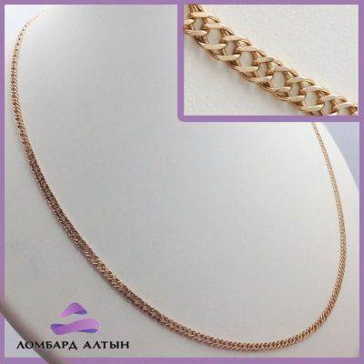 Лот: 8184866. Фото: 1. Золотая цепь 585 пробы. Вес 7... Цепочки