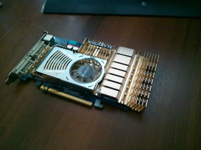 Лот: 4189253. Фото: 1. Видеокарта Gigabyte Gv-nx85t256hp... Видеокарты