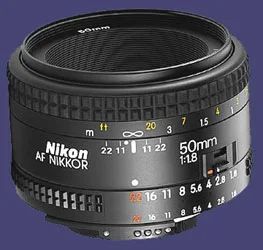 Лот: 7063165. Фото: 1. Nikon AF Nikkor 50mm 1:1.8. Объективы