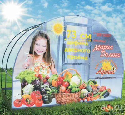 Лот: 9481885. Фото: 1. Теплица "Мария Делюкс " 3 * 6... Теплицы