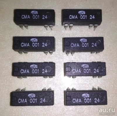 Лот: 16979308. Фото: 1. реле CMA 00124... CMA 001 24. Реле, тумблеры, переключатели