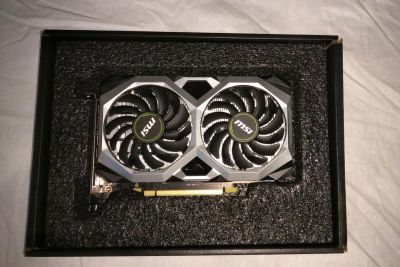 Лот: 24789365. Фото: 1. MSI GeForce GTX 1660 super ventus... Видеокарты